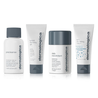 Dermalogica Discover Healthy Skin Kit – 4-Piece Starter Set for Glowing, Healthy Skin Avelisse