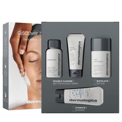 Dermalogica Discover Healthy Skin Kit – 4-Piece Starter Set for Glowing, Healthy Skin Avelisse