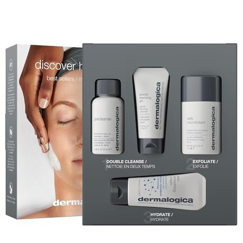 Dermalogica Discover Healthy Skin Kit – 4-Piece Starter Set for Glowing, Healthy Skin Avelisse
