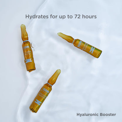ISDIN Isdinceutics Intensive Hyaluronic Acid and Peptide Booster Facial Serum Ampoules - 10 x 0.06 Fl Oz Avelisse