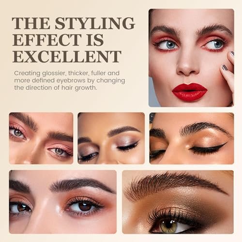 SUNSENT Brow Lamination Kit: DIY Eyebrow Perm for Fluffy, Laminated Brows Lasting 6 Weeks Avelisse