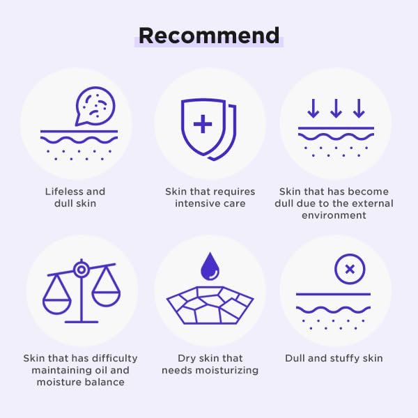 DEWYCEL AMPULE CREAM with Niacinamide, Ceramide NP, Hyaluronic Acid, and Adenosine – Hydrating Face Moisturizer for All Skin Types, Non-Sticky, Glowy Skin, Korean Skincare, 2.7 fl oz / 80 ml - görsel 5