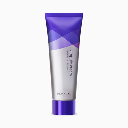 DEWYCEL AMPULE CREAM with Niacinamide, Ceramide NP, Hyaluronic Acid, and Adenosine – Hydrating Face Moisturizer for All Skin Types, Non-Sticky, Glowy Skin, Korean Skincare, 2.7 fl oz / 80 ml
