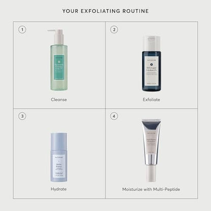 Naturium BHA Liquid Exfoliant 2% - Salicylic Acid & Bioactive Fruit Acids Leave-On Pore Treatment, 4 oz