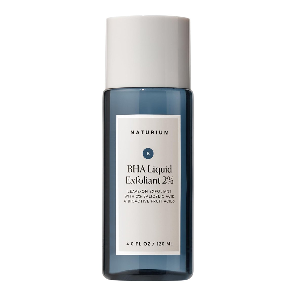 Naturium BHA Liquid Exfoliant 2% - Salicylic Acid & Bioactive Fruit Acids Leave-On Pore Treatment, 4 oz - görsel 1