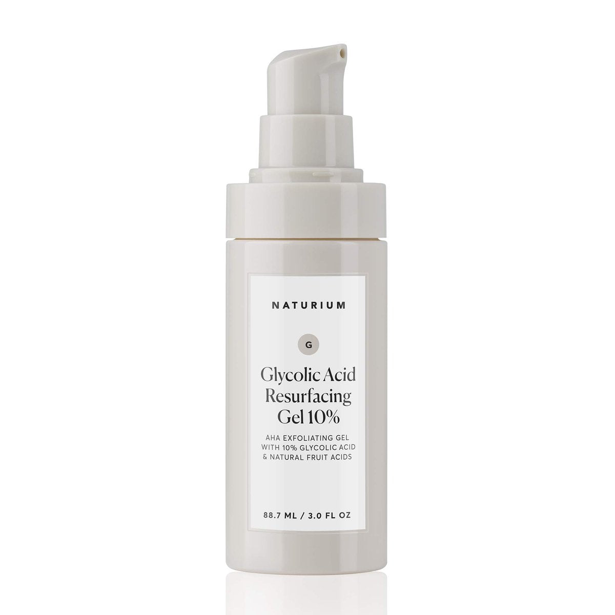 Naturium Glycolic Acid Resurfacing Gel 10% - AHA Exfoliating Gel with Natural Fruit Acids, 3.0 oz Avelisse