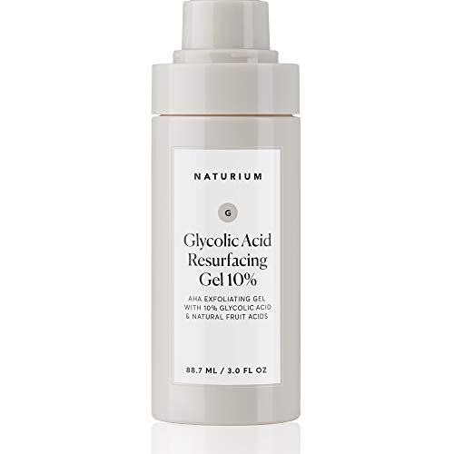 Naturium Glycolic Acid Resurfacing Gel 10% - AHA Exfoliating Gel with Natural Fruit Acids, 3.0 oz Avelisse