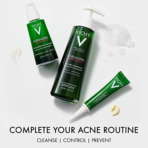 Vichy Normaderm S.O.S Acne Rescue Spot Corrector - 10% Sulfur, Niacinamide & Glycolic Acid Acne Spot Treatment for Sensitive Skin, 0.68 Fl Oz Avelisse