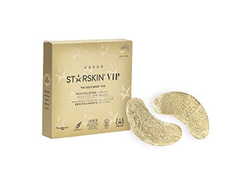 STARSKIN The Gold Mask Eye - Luxury Gold Foil-Topped Cellulose Eye Mask - Serum Concentrated with 83% Rose of Jericho - Smooths Puffy Eyes and Wrinkles - görsel 2