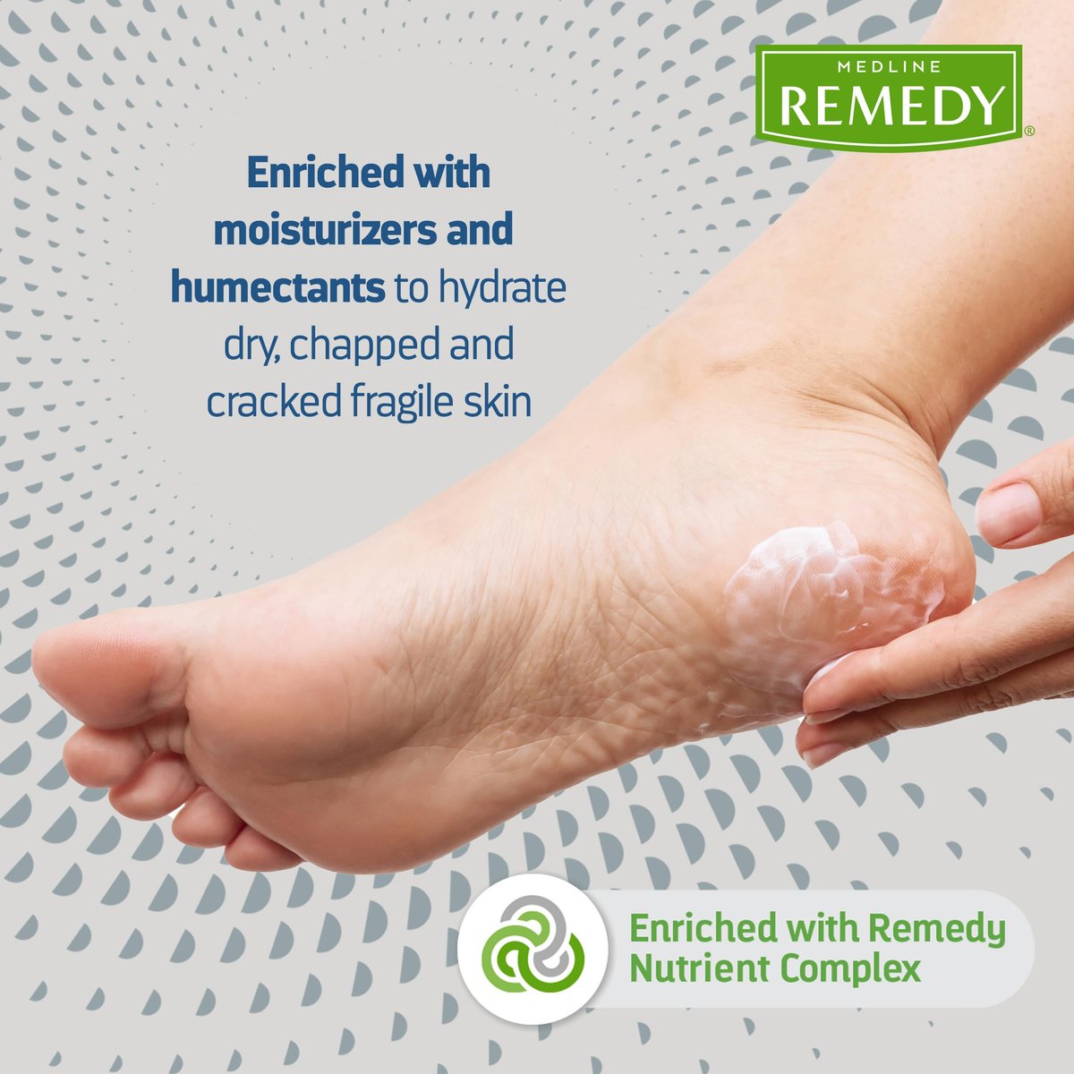 Medline Remedy Specialized Silicone Cream Unscented 4 fl oz - Gentle Breathable Barrier for Dry Cracked Skin, Paraben-free Hypoallergenic Care - görsel 6