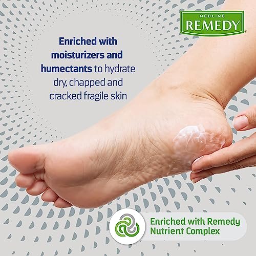Medline Remedy Specialized Silicone Cream Unscented 4 fl oz - Gentle Breathable Barrier for Dry Cracked Skin, Paraben-free Hypoallergenic Care - görsel 5