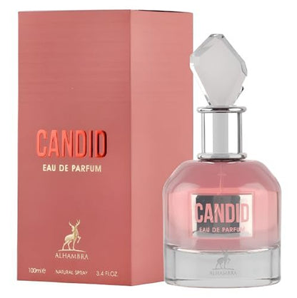 Maison Alhambra Candid Eau de Parfum for Women - 3.4 oz | Long-Lasting Floral Fragrance