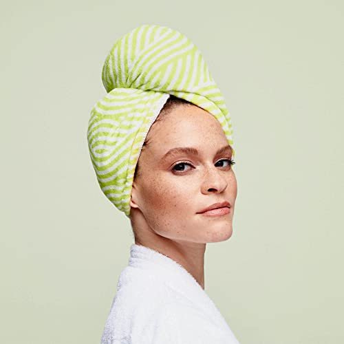 DevaCurl DevaTwist Anti-Frizz Microfiber Towel Wrap – Hands-Free Hair Drying Avelisse