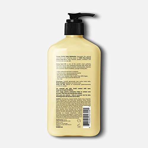 Hempz Sweet Pineapple & Honey Melon Moisturizing Body Lotion 17 oz (2-Pack) - Natural Extracts with Jojoba, Vitamin A & E Avelisse