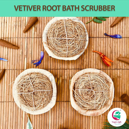 VETIVER Root 4 oz (114 Grams) | 100% Pure & Natural Aromatic Roots | Non-GMO, Vegan | Yogi's Gift® Avelisse