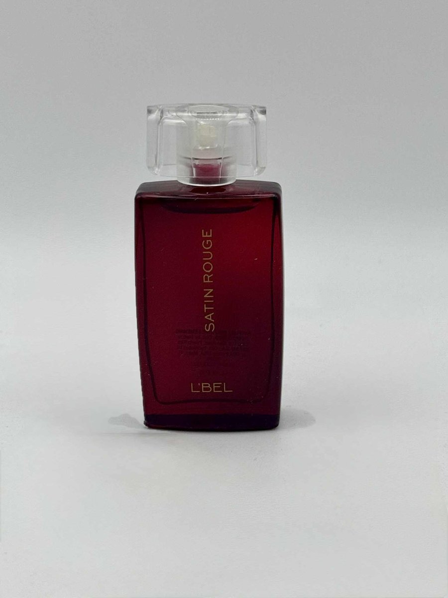 L'Bel Satin Rouge Eau de Parfum Atomiseur - Sweet & Intense Fragrance for Women, 0.33 fl oz / 10ml - görsel 1