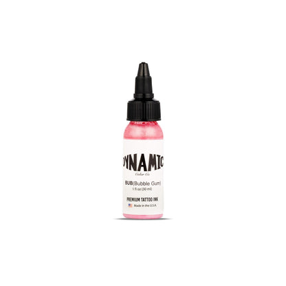 Dynamic Color Co Bubble Gum Tattoo Ink (1oz) – Vibrant, Sterilized, Vegan & USA-Made Since 1990 Avelisse