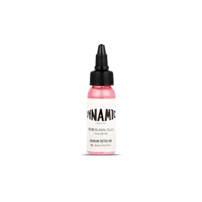 Dynamic Color Co Bubble Gum Tattoo Ink (1oz) – Vibrant, Sterilized, Vegan & USA-Made Since 1990 Avelisse