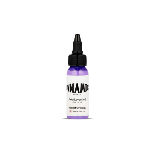 Dynamic Color Co. Lavender Tattoo Ink - 1 oz, Long Lasting, Sterilized, Made in USA Avelisse