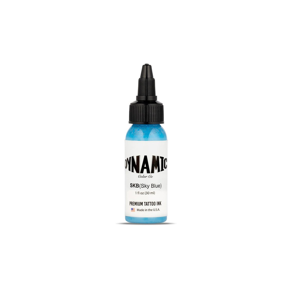 Dynamic Color Co Sky Blue Tattoo Ink – 1oz Bottle, Vibrant & Sterilized, Vegan & USA-Made Since 1990 Avelisse