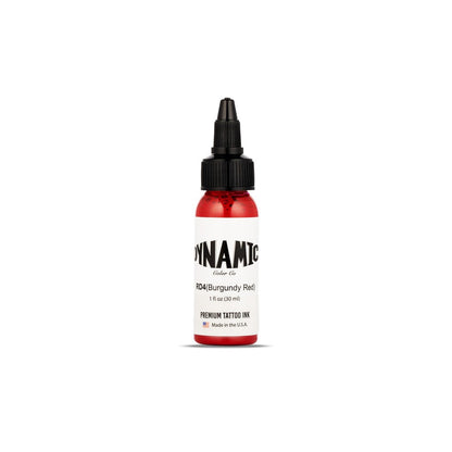 Dynamic Color Co. Burgundy Red Tattoo Ink – 1oz, Made in USA, Sterilized, Vegan & Cruelty-Free Avelisse