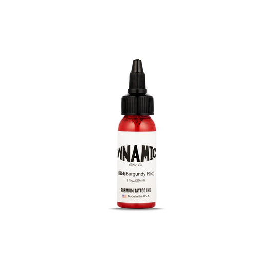 Dynamic Color Co. Burgundy Red Tattoo Ink – 1oz, Made in USA, Sterilized, Vegan & Cruelty-Free Avelisse