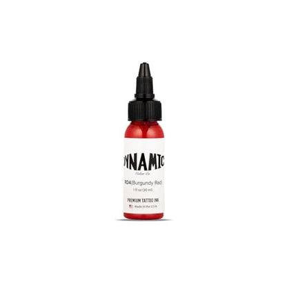Dynamic Color Co. Burgundy Red Tattoo Ink – 1oz, Made in USA, Sterilized, Vegan & Cruelty-Free Avelisse