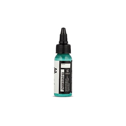Dynamic Color Co Turquoise Tattoo Ink – 1oz Bottle, Vibrant & Sterilized, Vegan, USA-Made Since 1990 Avelisse
