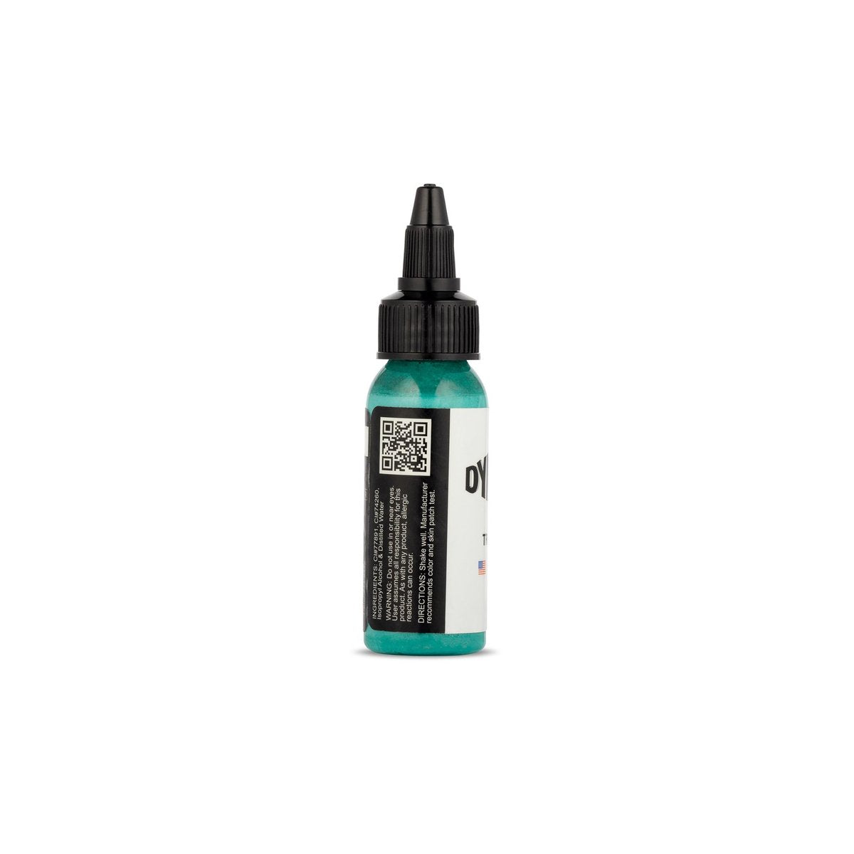 Dynamic Color Co Turquoise Tattoo Ink – 1oz Bottle, Vibrant & Sterilized, Vegan, USA-Made Since 1990 Avelisse