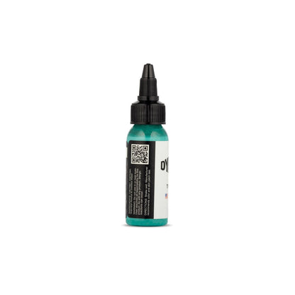 Dynamic Color Co Turquoise Tattoo Ink – 1oz Bottle, Vibrant & Sterilized, Vegan, USA-Made Since 1990 Avelisse