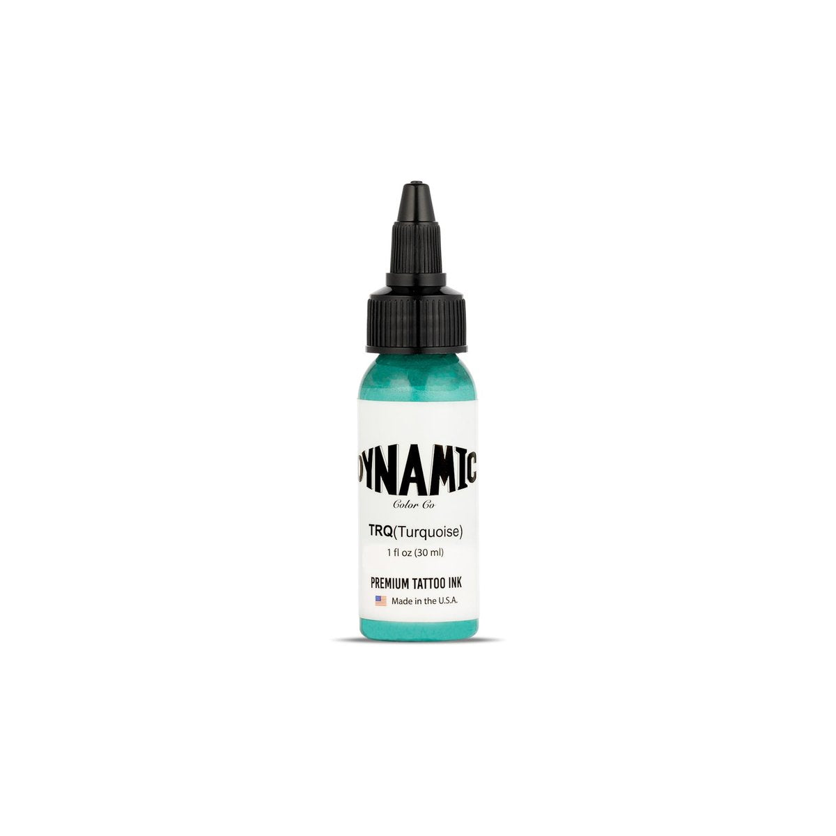 Dynamic Color Co Turquoise Tattoo Ink – 1oz Bottle, Vibrant & Sterilized, Vegan, USA-Made Since 1990 Avelisse