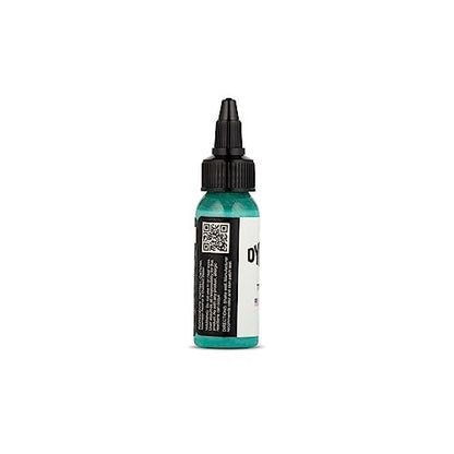 Dynamic Color Co Turquoise Tattoo Ink – 1oz Bottle, Vibrant & Sterilized, Vegan, USA-Made Since 1990 Avelisse