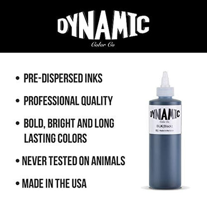 Dynamic Color Co - Violet Tattoo Ink, Made in USA, Sterile, Vegan, Since 1990 (1oz Bottle)