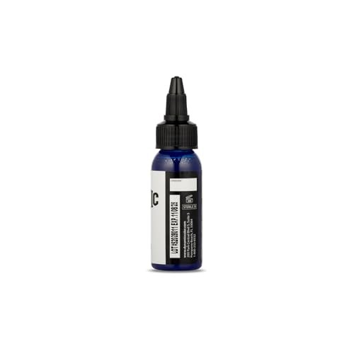 Dynamic Color Co Blue Tattoo Ink - 1oz Bottle, Sterilized, Vegan, USA-Made Since 1990 Avelisse