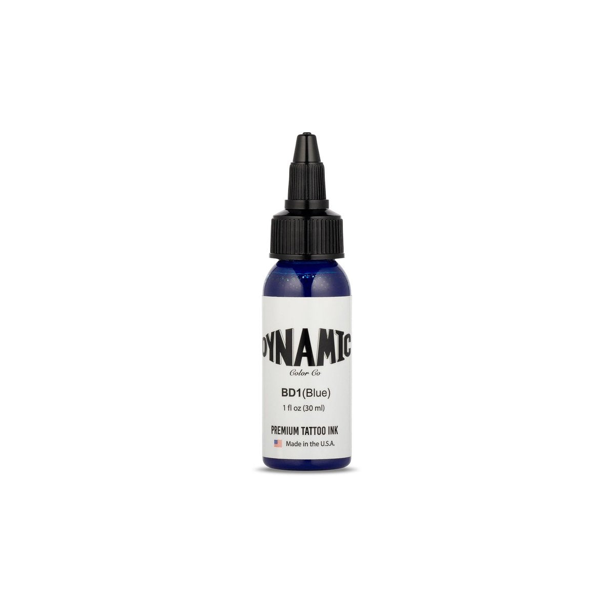 Dynamic Color Co Blue Tattoo Ink - 1oz Bottle, Sterilized, Vegan, USA-Made Since 1990 Avelisse