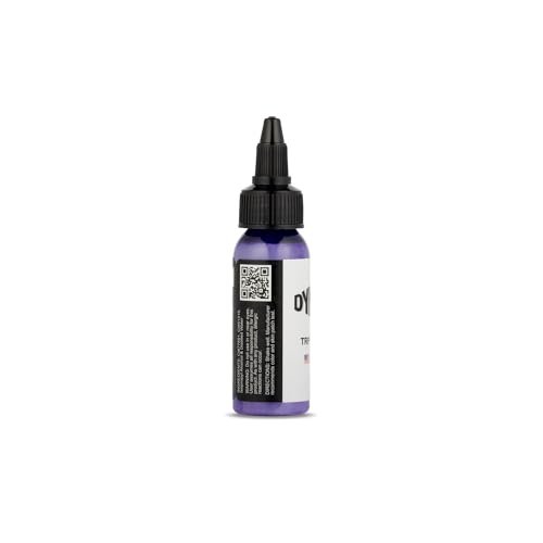 Dynamic Color Co Tropical Purple Tattoo Ink - 1oz Sterilized Vegan Bottle, USA-Made Since 1990 Avelisse