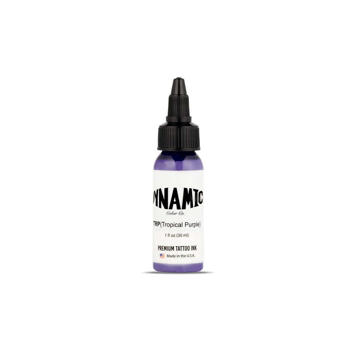Dynamic Color Co Tropical Purple Tattoo Ink - 1oz Sterilized Vegan Bottle, USA-Made Since 1990 Avelisse