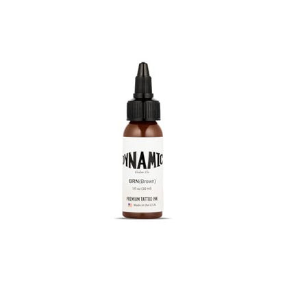 Dynamic Color Co. Brown Tattoo Ink – Made in USA, Sterilized, Vegan (1 oz) Avelisse