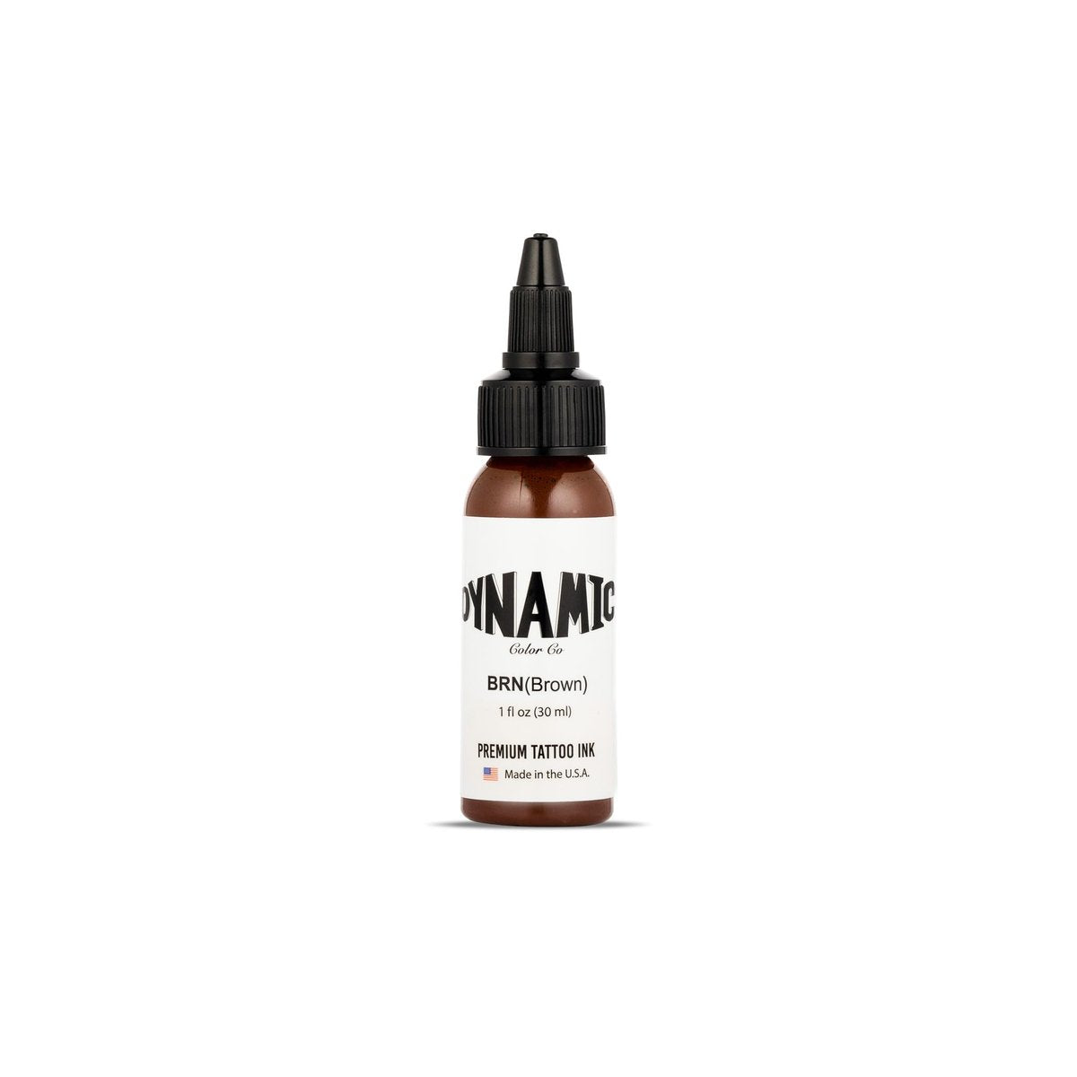 Dynamic Color Co. Brown Tattoo Ink – Made in USA, Sterilized, Vegan (1 oz) Avelisse