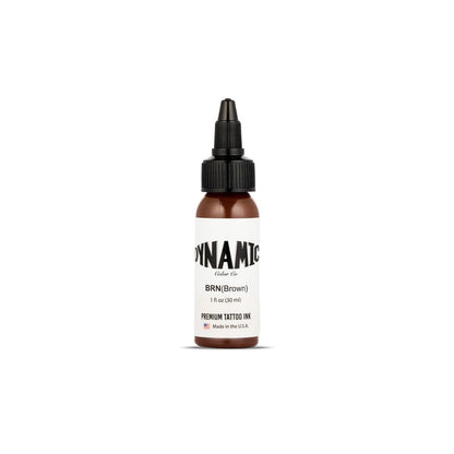 Dynamic Color Co. Brown Tattoo Ink – Made in USA, Sterilized, Vegan (1 oz) Avelisse