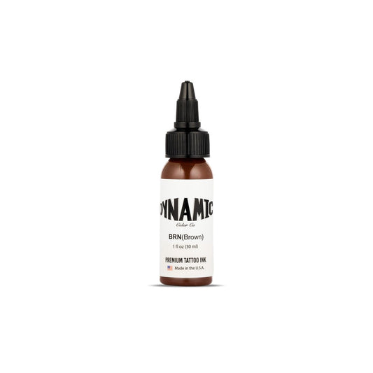Dynamic Color Co. Brown Tattoo Ink – Made in USA, Sterilized, Vegan (1 oz) Avelisse