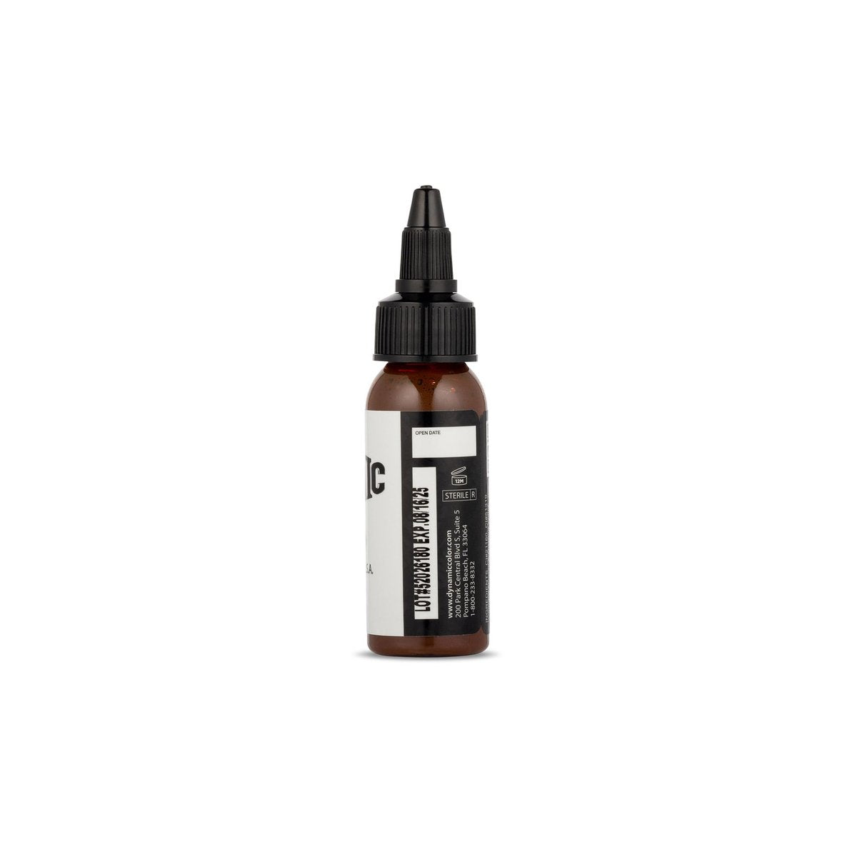 Dynamic Color Co. Brown Tattoo Ink – Made in USA, Sterilized, Vegan (1 oz) Avelisse
