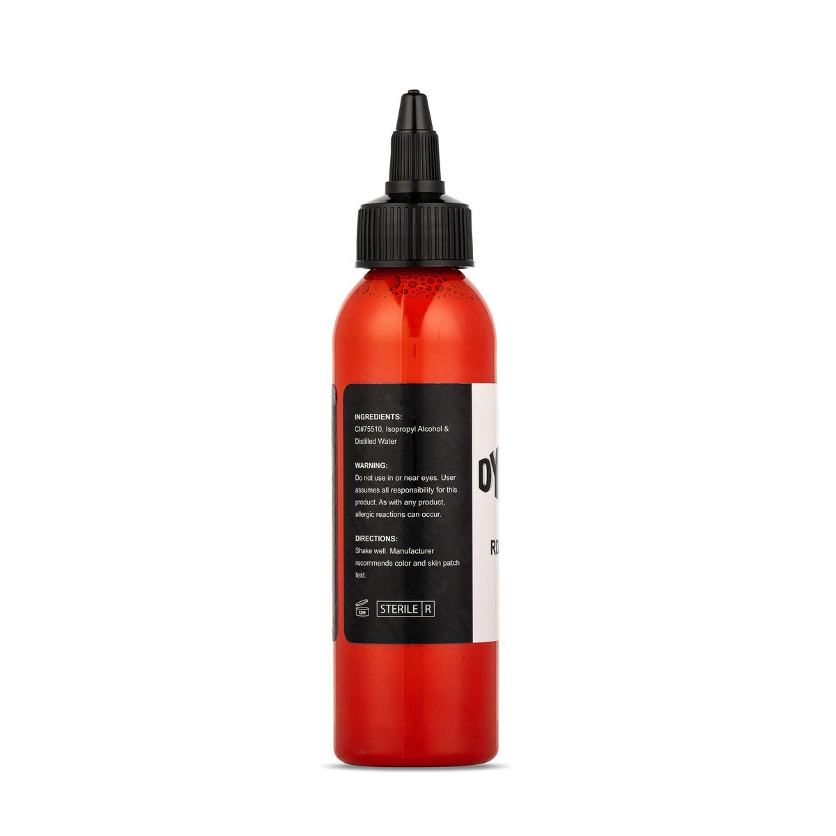Dynamic Color Co. Chinese Red Tattoo Ink – 4oz, Sterilized, Vegan, USA-Made Since 1990 Avelisse