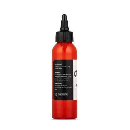 Dynamic Color Co. Chinese Red Tattoo Ink – 4oz, Sterilized, Vegan, USA-Made Since 1990 Avelisse