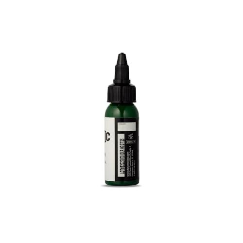 Dynamic Color Co. Leaf Green Tattoo Ink - Long Lasting Vivid Color, Sterilized, 1 oz - Made in USA Since 1990 Avelisse