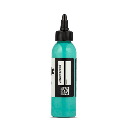 Dynamic Color Co. Turquoise Tattoo Ink - Long Lasting Vivid Color, Sterilized, Made in USA (1 oz Bottle)