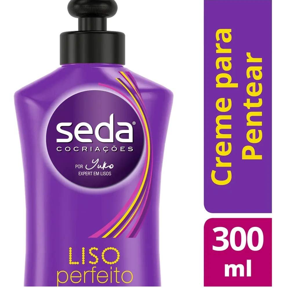 Seda Perfect Straight Line Combing Cream - 10.14 Fl Oz (300 ml) - Smooth & Straight Hair - görsel 3