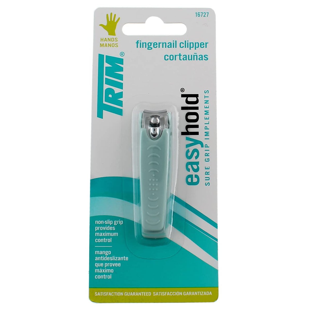 Trim Easy Hold Fingernail Clipper (2 Pack) - Blue, Metal, Precision Grip - görsel 7
