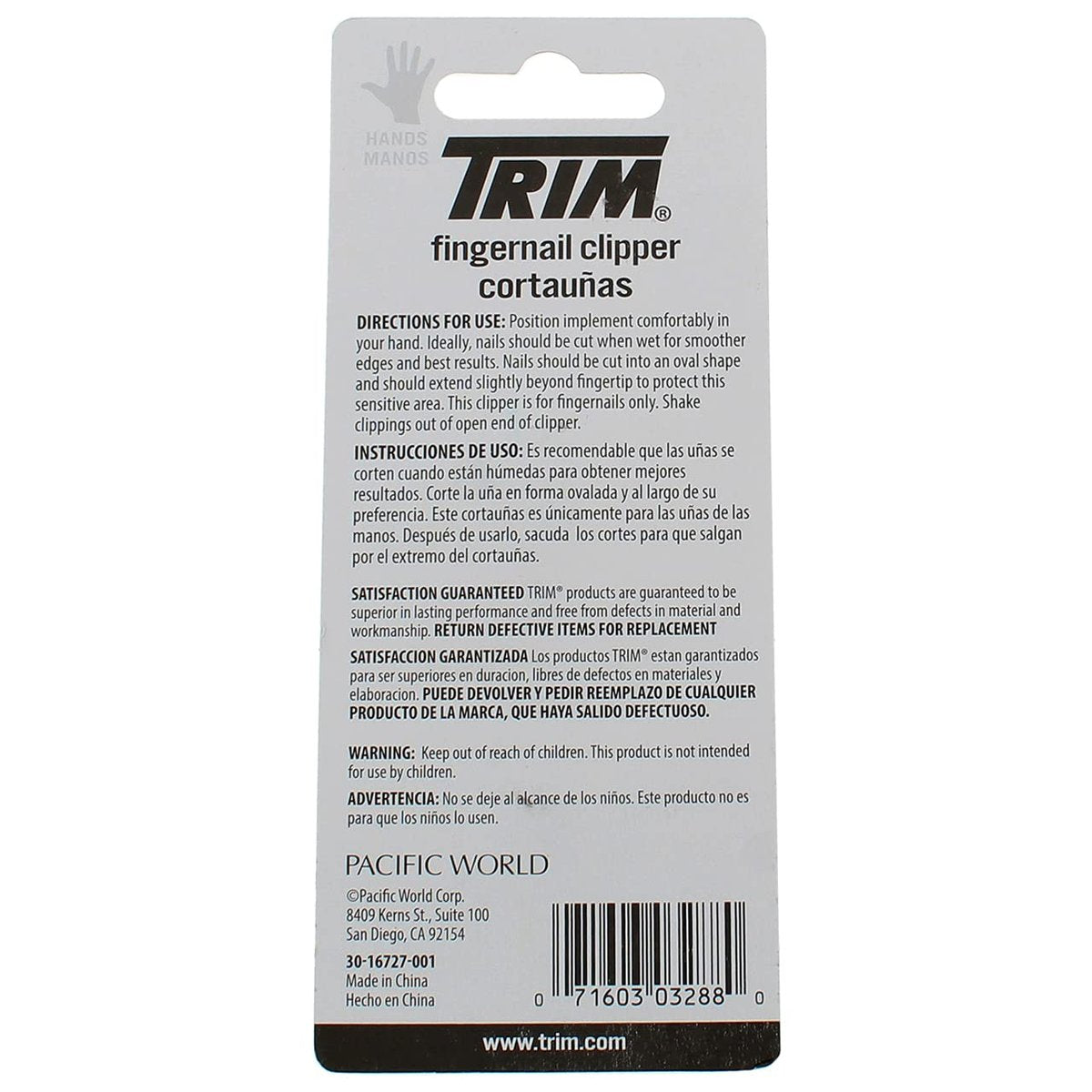 Trim Easy Hold Fingernail Clipper (2 Pack) - Blue, Metal, Precision Grip - görsel 9