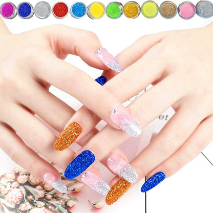 SUNBELEE Acrylic Nail Kit for Beginners with Everything - 259 Piece Complete DIY Nail Extension Set with 3 Base Colors & 12 Glitter Powders, No UV Lamp Needed, Salon-Quality Manicure Gift Box for Women and Girls Avelisse